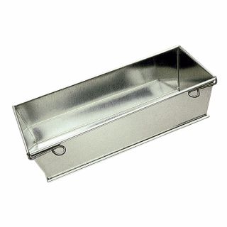 Pâté ou cake ouvrant - fer blanc - 240 x 95 mm ext / 220 x 80 mm int - h70 mm