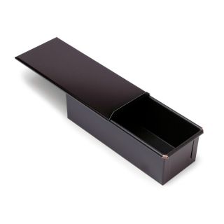 Moule à pain de mie avec couvercle - antiadhérent - 250 x 93 mm dim ext / 245 x 84 mm dim int h76 mm